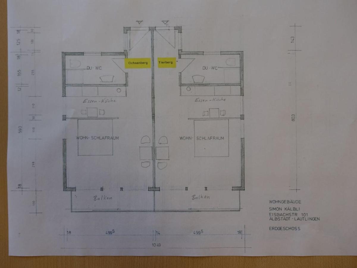 Ferienhaus Albzeit Albstadt Kültér fotó